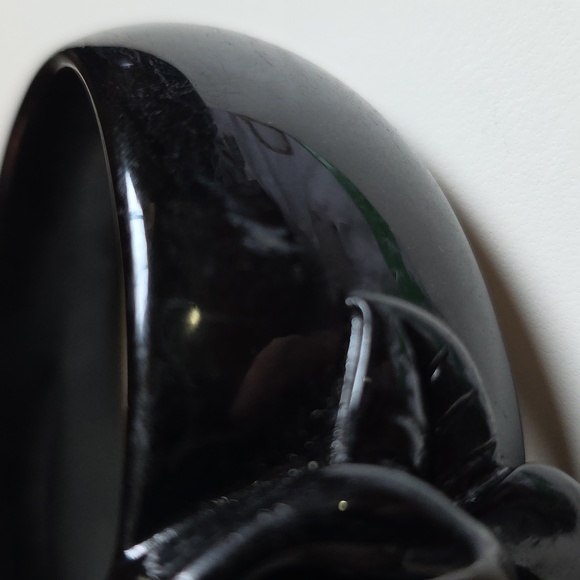 Black Rose Bracelet Bangle Chunky Oversized - Picture 9 of 14